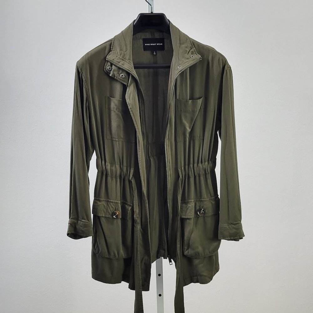 WHO WHAT WEAR  utility jackets Sz S - Picture 8 of 10